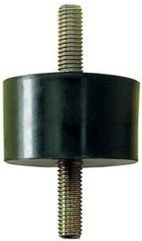 Gummi-Metall-Puffer zylindrisch Typ a D50xH40mm M10x28 NR57