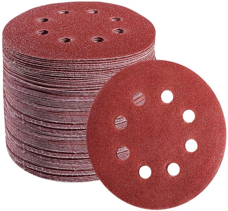 KZQ - 60 8-Loch-Scheiben – Schleifscheiben 125 mm Schleifpapier-Exzenterschleifer