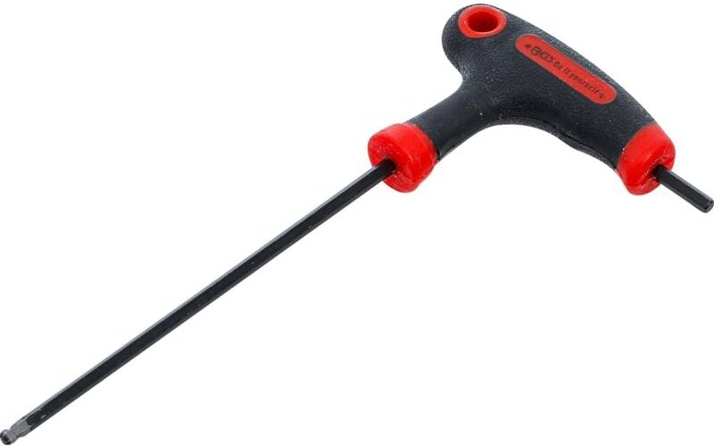 Bgs Technic - Schraubendreher mit T-Griff und seitlicher Klinge Innensechskant / Innensechskant mit Kugelkopf 3 mm