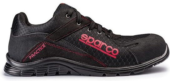 Sicherheitsschuh S24 Sparco Pratice - Schwarz Rot - Größe 47 - 07517