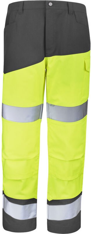 Hose mit Neon-Gesäßtaschen SAFE XP Neon-Gelb/Grau Convoy XL - FR(52-54)