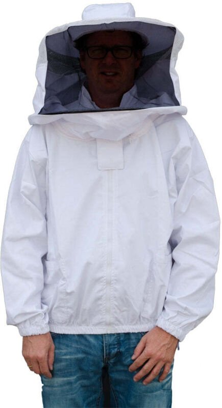 Wespen imkerjacke mit horvert reiverschlussgroe xl