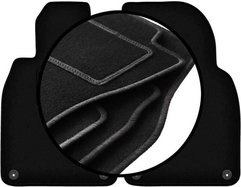 Komplettset Veloursmatten für: Porsche Boxster 718 Roadster (2016-)