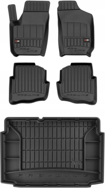 SET 3D Gummimatten VW Polo 4 HB 2001-2009 d 5-Türer