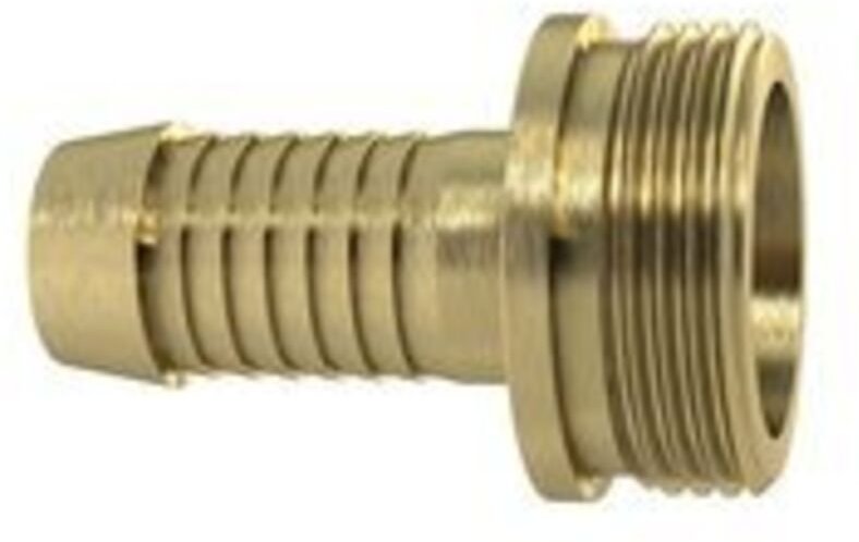 Riegler - 1/3 Schlauchverschr. G1x13, flachdicht.schwere Ausfür ms blank