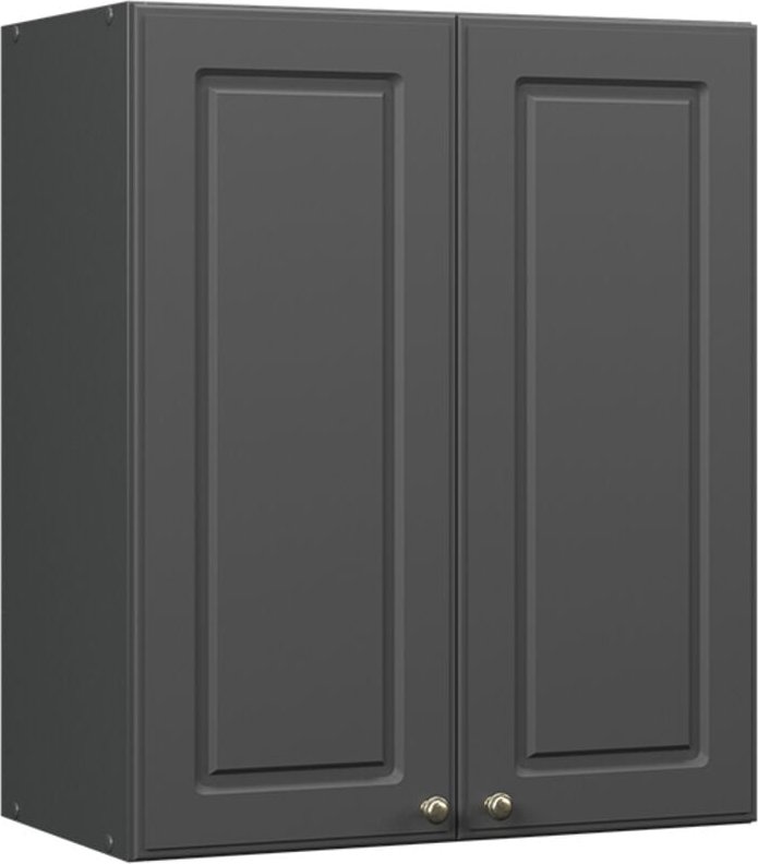Hängeschrank Fame-Line, Anthrazit-Gold Landhaus, 60 cm, Vicco