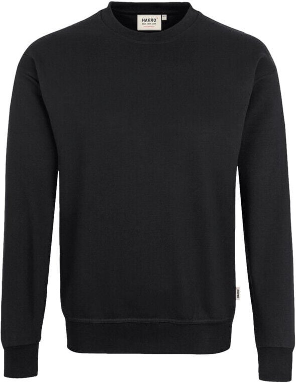 HAKRO Sweatshirt Mikralinar® 475 schwarz, XL
