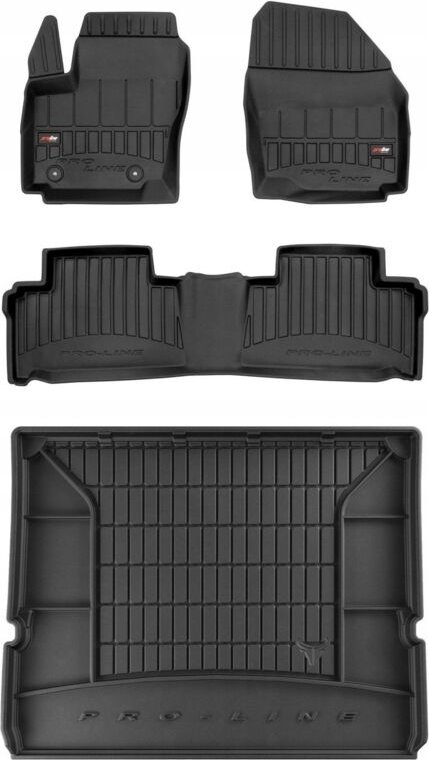 Thumbnail - SET 3D Gummimatten Ford S-max Mk1 2006-2015 7 Sitze st.31cm