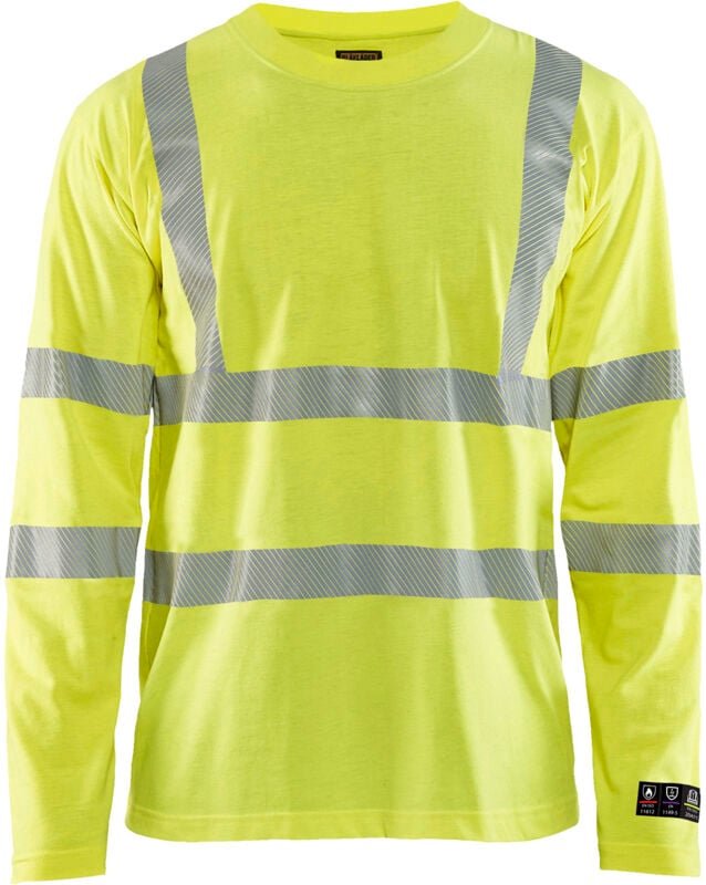 Multinorm Arbeitsshort-sleeve T-Shirt 3481 – Neon Gelb 5XL