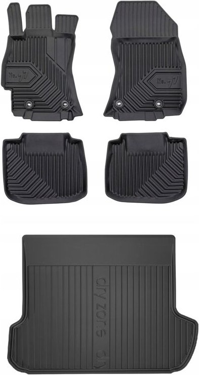 SET 77 Fußmatten und Matten Subaru Outback 5 Kombi 2014-2019