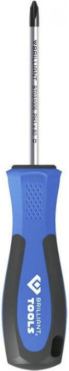 Brilliant Tools - Kreuzschlitz-Schraubendreher PH1 Länge 80 mm.