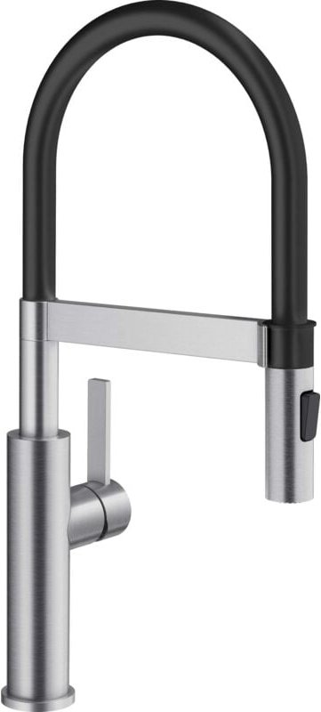 Blanco - Sonea s - Spültischarmatur mit flexiblem Arm und Brause, Edelstahl gebürstet 526616