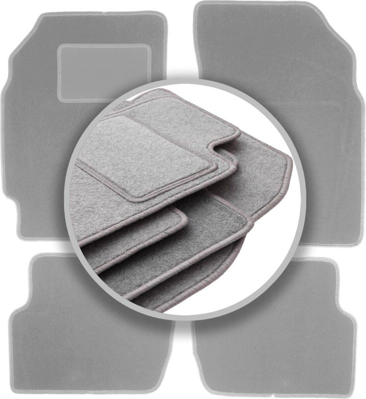 Graue Automatten für: Chevrolet Spark III M300 Fließheck (2009-2015)