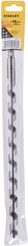 Spiralbohrer aus Kohlenstoffstahl für Holz ø 16 x 380mm STANLEY STA52165-QZ