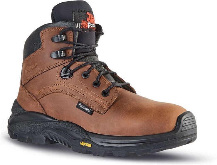 Hochsichere Sicherheitsschuhe IRON RS S3 HRO HI CI SRC - Braun 46