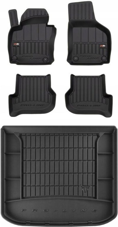 Kofferraummatten-Einsatz, Teppich, SEAT Toledo 3 2004–2010 TM d