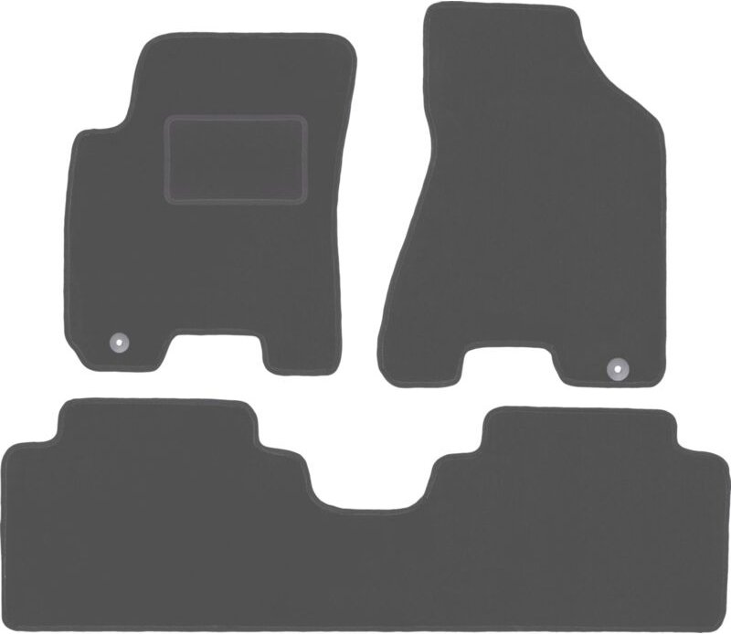 Graphit-Fußmatten für: Kia Sportage II SUV (2004-2010)