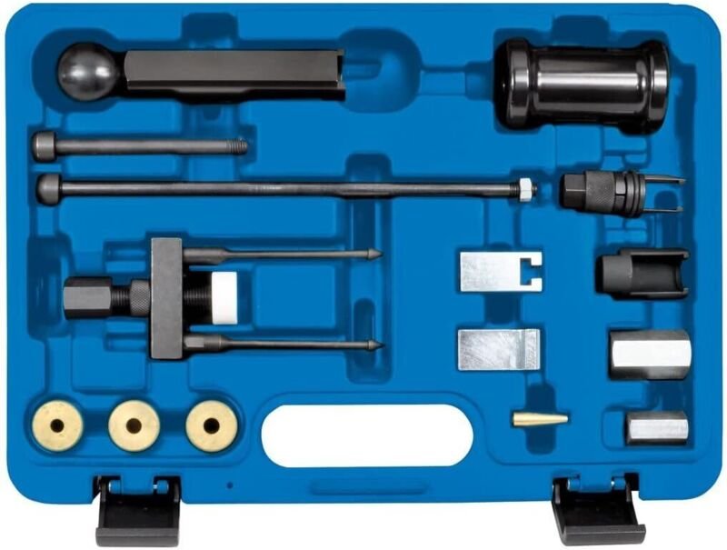 SW-Stahl 26107L Injektor und Einspritzdüsen Ausziehwerkzeugsatz I geeignet für VAG Fahrzeuge I für TDI/SDI-Injektoren un...