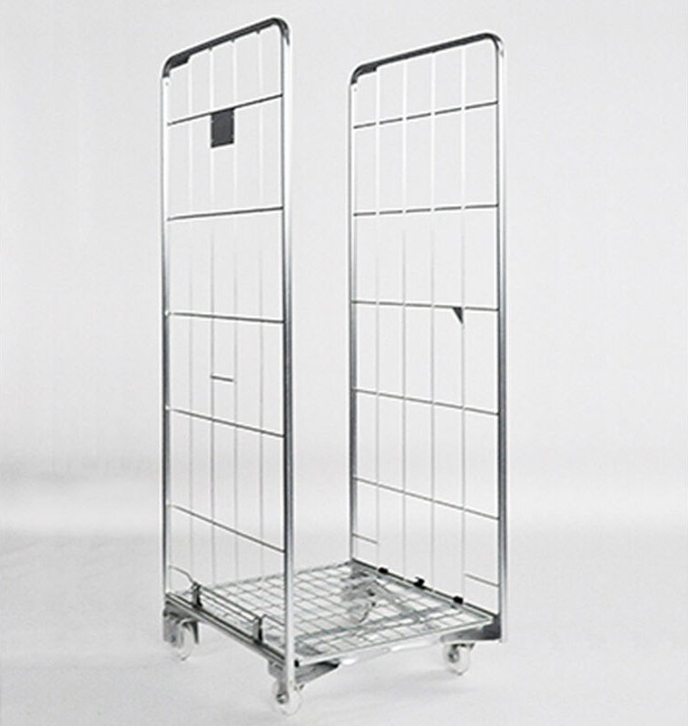 Metall-Rolle, nestbar - 2 Seiten - Max. Belastung 500kg - 1009094