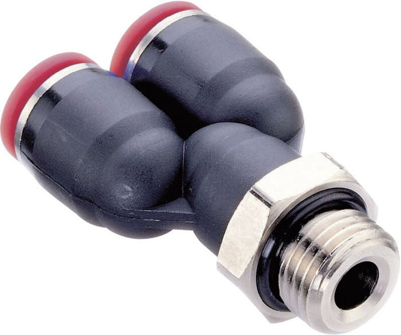 Thumbnail - Imi Norgren Y-Verbinder C02880428 Außengewinde: 1/4' Rohr-Ø: 4 mm 1 St.
