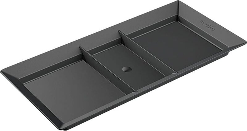 Blanco - Abfallsammler Abdeckung mit Ablagefläche passend zu 15 Liter Mülleimer Select, Kunststoff anthrazit