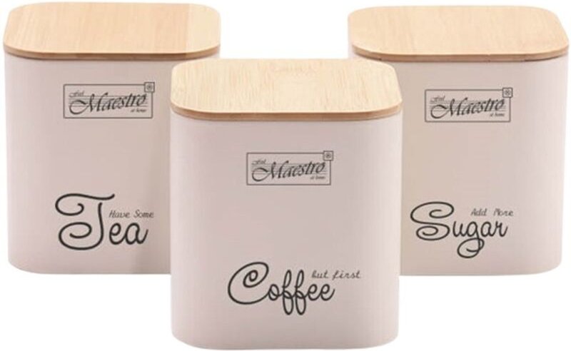 Maestro Kaffee- und Teedosen-Set 3-tlg.