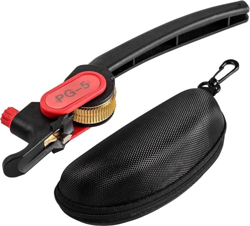 Ratschenrad-Abisolierer, PG-5-Messer-Kabelabisolierer für 25 mm Comm/PVC/LV