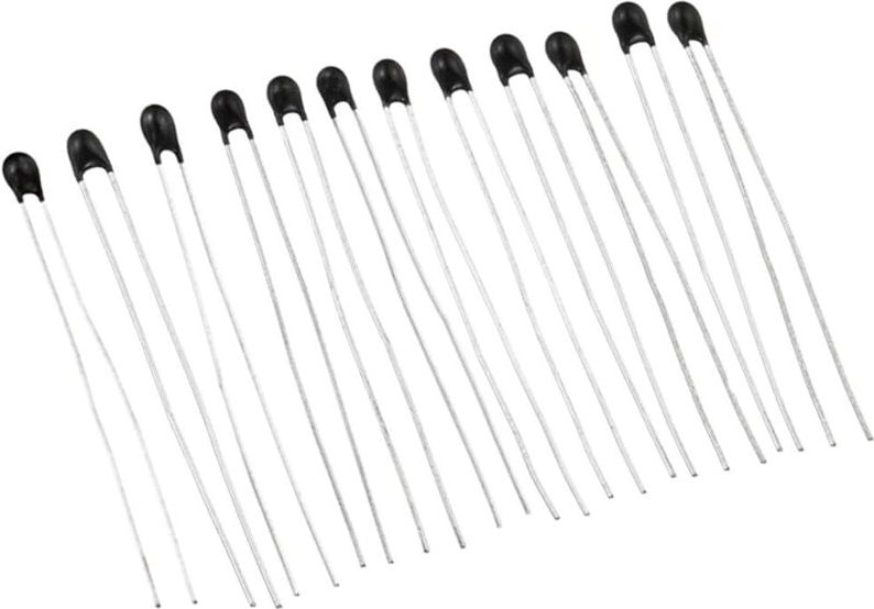 Bluedeer - 12 Stück MF52 ntc Thermistor Hochgenauer Temperatursensor Thermistoren mit 30 mm Kabel (10K-B3435-L30)