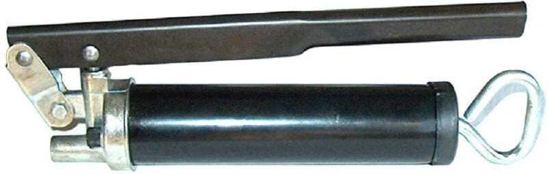 Handbetriebene Fettpresse mit manueller Hebelbeschickung über Fettpresse