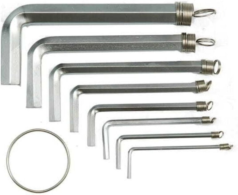 VOREL INBUSSCHLÜSSEL 1,5-10mm / Sechskant / 10er Set 56391