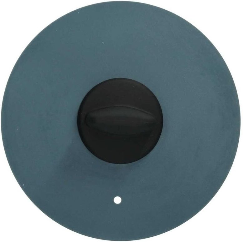 Deckel mit Entlüftung 24 cm Aluminium Blau