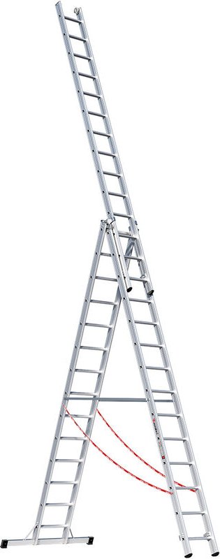 Euroline Premium 307 Mehrzweckleiter 3x14 Sprossen