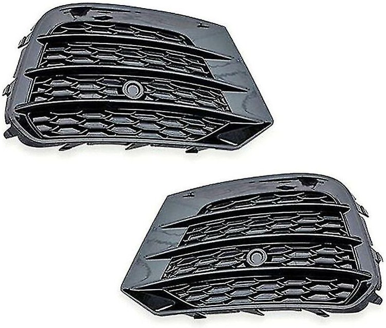 Nebelscheinwerferabdeckung für Q3 2016–2018. Nebelscheinwerferabdeckung, Grillrahmen umgibt Kanal, Nebelscheinwerferhaub...