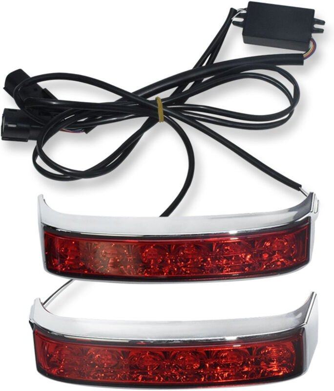 Bremslicht Rücklicht Motorrad Satteltasche, Bremsblinker, Renngepäck, Bremsrücklicht für Bremsrücklicht