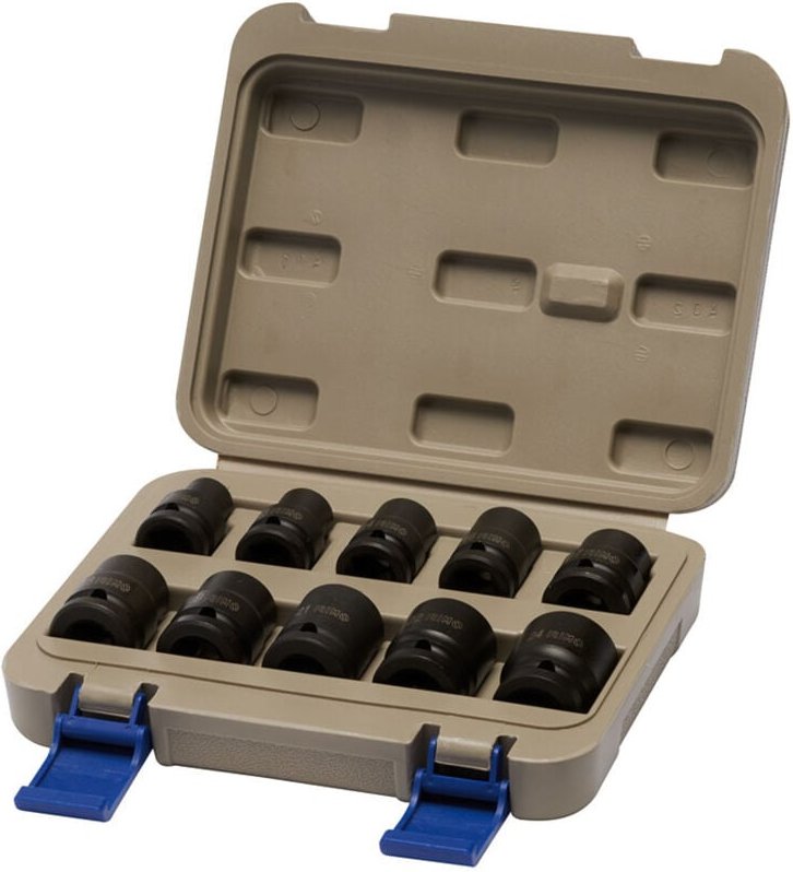 Satz mit 10 Schlagschraubereinsätzen 1/2' 10-24mm 167-10-4 Irimo