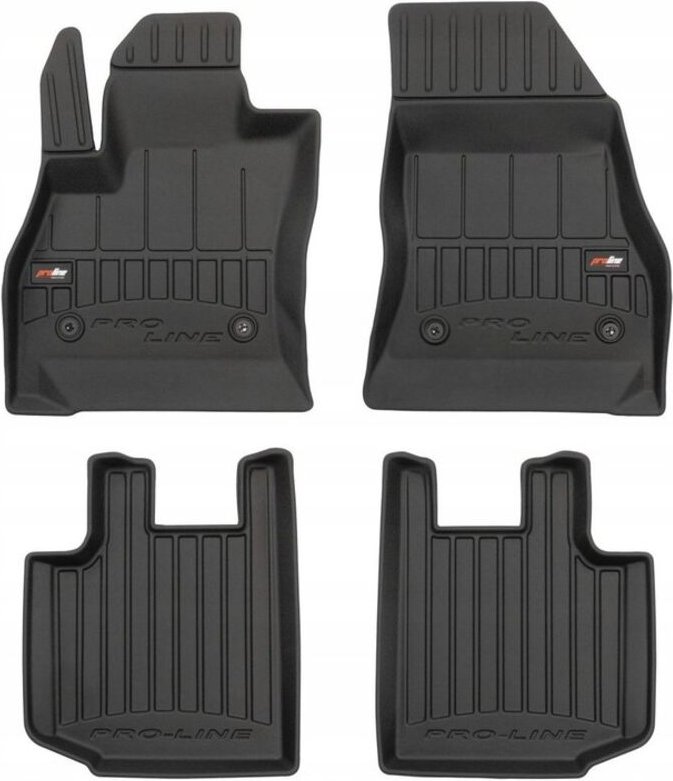 FIAT 500L 2012-2020 Gummimatten und Fußmatten 3D Mulde