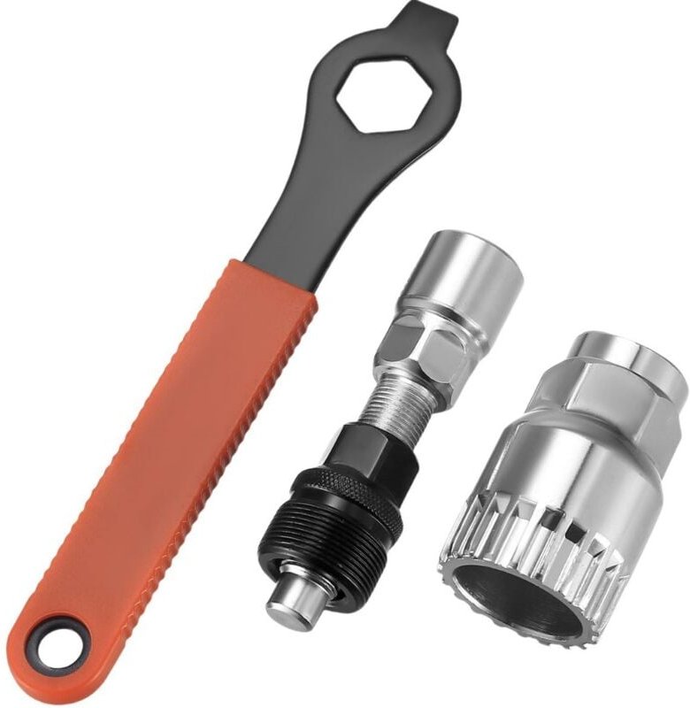 Fahrrad-Kurbelabzieher, Tretlager-Kurbelabzieher, Fahrrad-Reparaturwerkzeug, MTB-Tretlager-Entferner, Ausrüstung für Out...