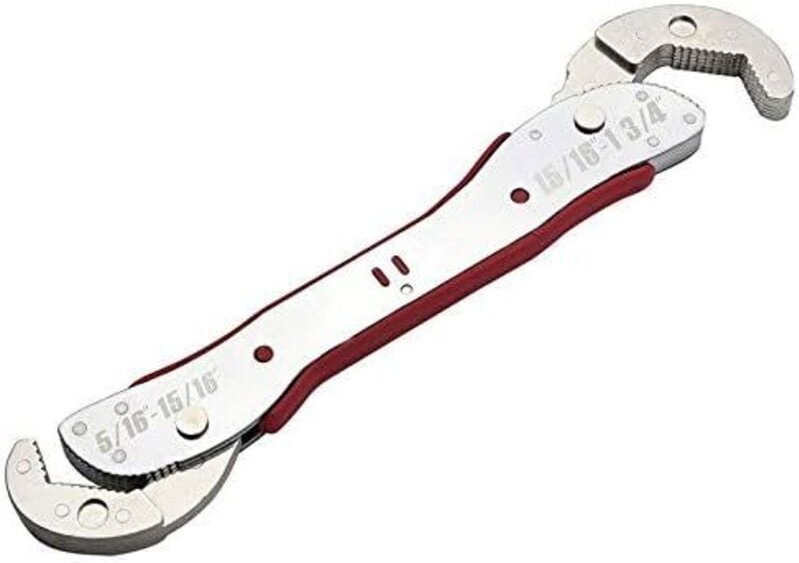 9–45 mm verstellbarer magischer Schraubenschlüssel, multifunktional, Edelstahl, rutschfest, Doppelkopf, universelles Hei...