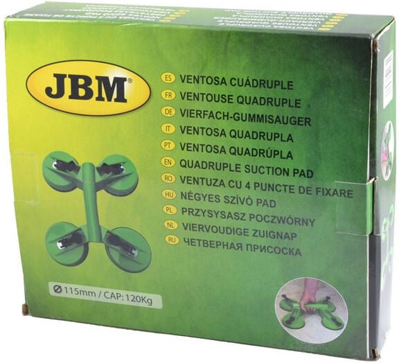 Vierfacher Saugnapf von ø 115 mm. JBM 52265