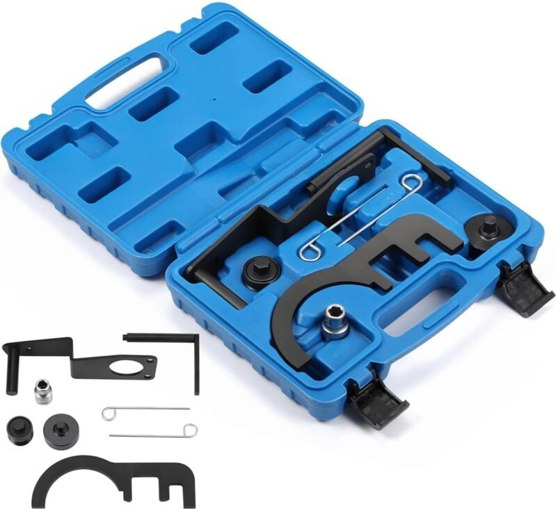 9-teiliges Nockenwellen-Einstellwerkzeug-Set für Dieselmotoren – passend für BMW N47 N47S N57 N57S 2007–2012