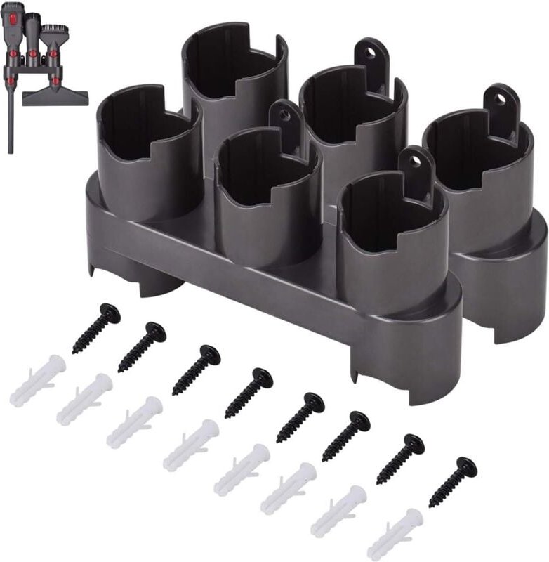 2 Stück Zubehörhalter für Dyson V7 V8 V10 V11, Wandhalterung für Ersatzzubehör
