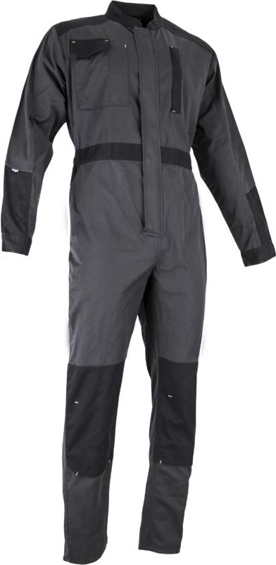 Overall LMA lebeurre Kalium einfach Verschluss zweifarbig Offizierskragen dunkelgrau/schwarz t.xs - 4116 potassium dunke...