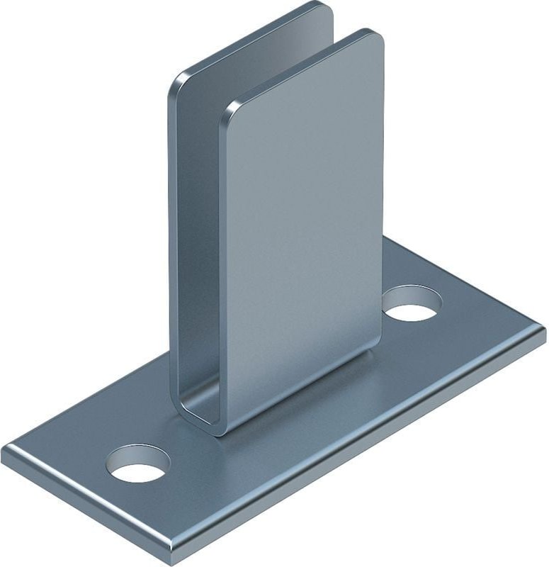 Zarges Fußplatte für Stahl-Schachtleitern