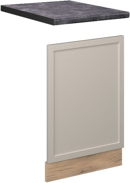 Vicco - Frontblende Fame-Line, GrauBeige, 45 cm, ap Anthrazit
