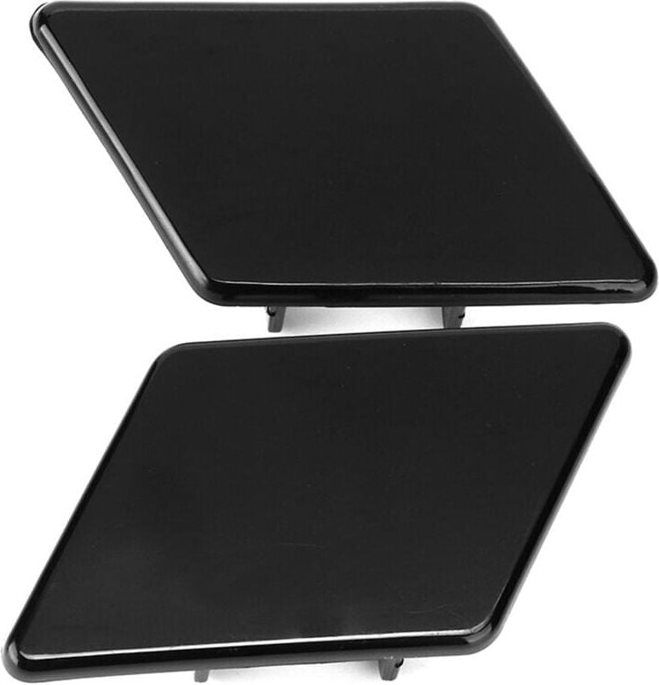 Paar Scheinwerferwaschdüsenabdeckungen links und rechts 61677211209 Passend für E90 E91