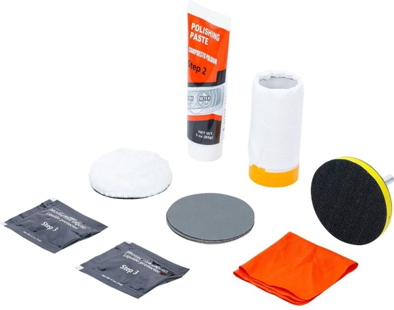 Fahrzeugscheinwerfer-Aufbereitungs-Kit 14-tlg.