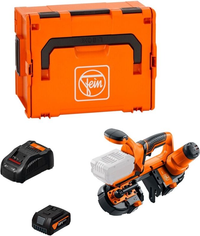 Fein - Bandsäge abas 18-63 as (1 x 5,0 Ah + GAL1880CV + L-Boxx 238)