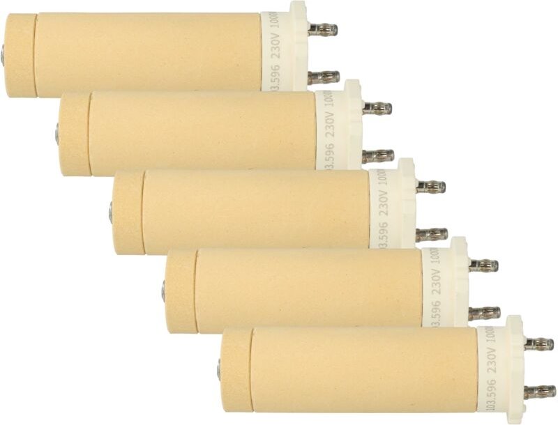 Vhbw - 5x Heizelement Ersatz für Leister 103.596 für Heißluftschweißpistole - Keramik Heizkern, 3 x 10,3 cm