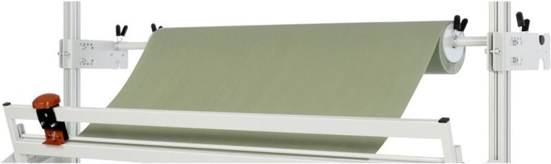 RAU - Abrolleinheit zur Montage an System-Stützen, B1000(1010)xT270xH90 mm