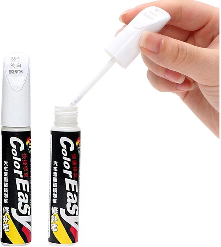 Ersandy - Ausbesserungslackstift, Autolack-Kratzer-Reparaturstift, Anti-Kratzer für Karosserie, Motorrad, Auto, Fahrrad,...